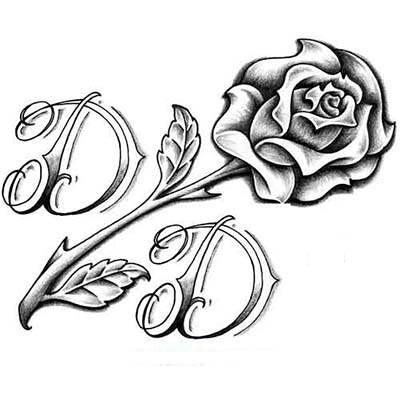 Ankle Roses Design Fake Temporary Water Transfer Tattoo Stickers NO.10642